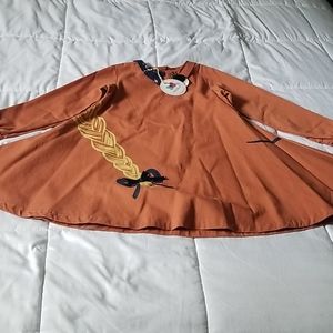 Brand new Burnt Orange toddler dress